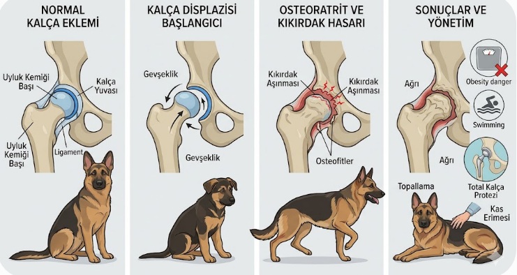 Köpeklerde Kalça Displazisi Nedir Ameliyatsız İyileşir Mi ?